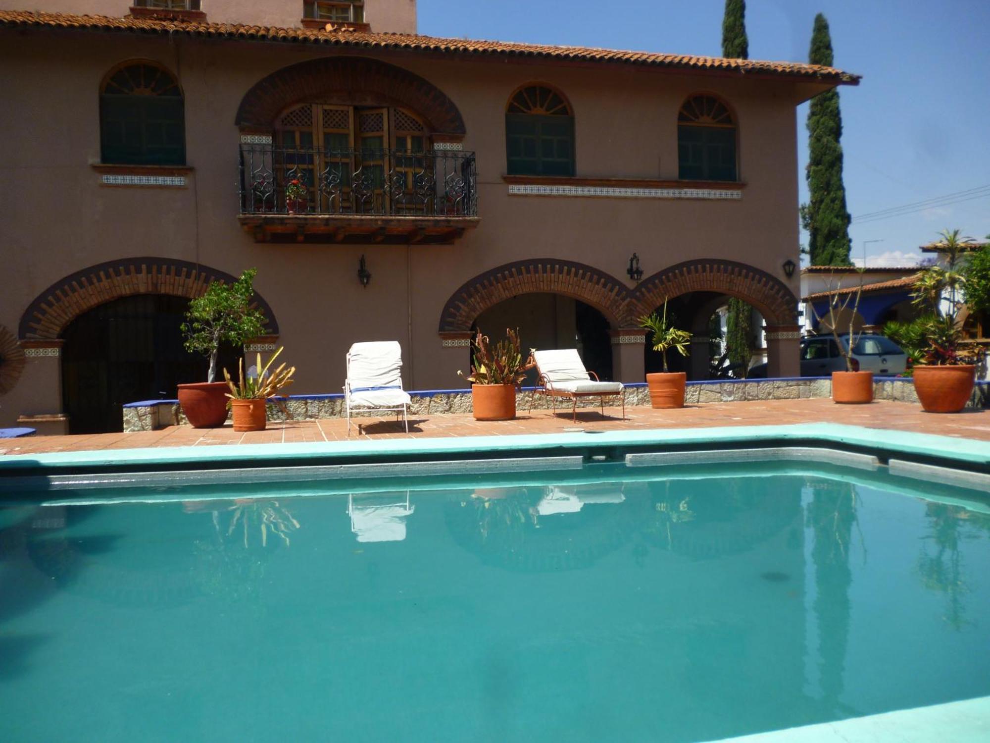 Hotel Posada Los Arcos Oaxaca Buitenkant foto
